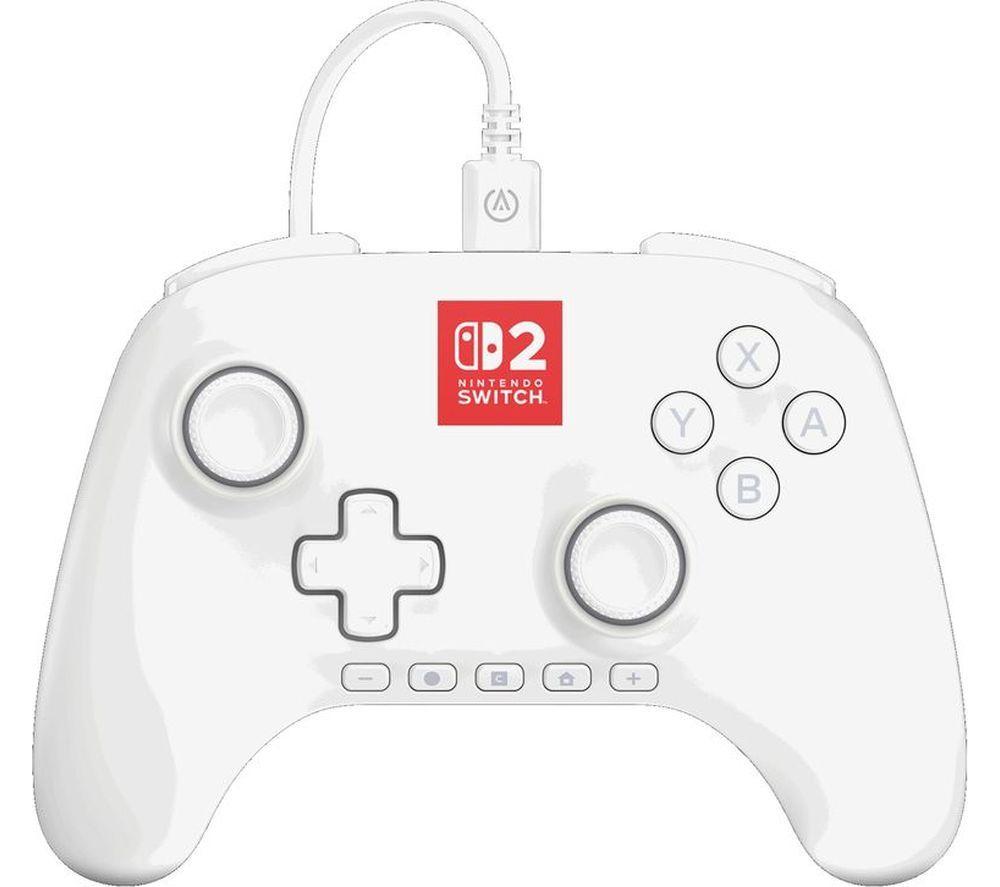 POWERA Advantage Wired Controller for Nintendo Switch 2.0 - Lumectra White image number 5 of 5