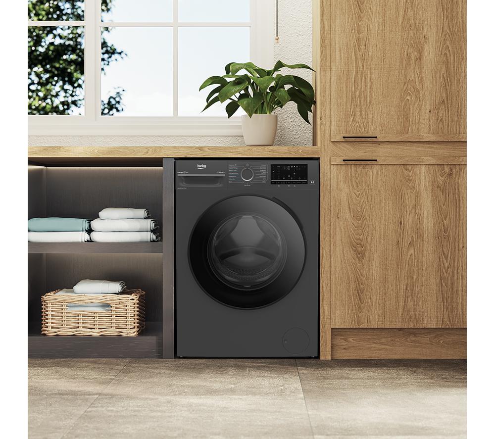 BEKO Pro BM5D59645UA 9 kg Washer Dryer - Anthracite image number 4 of 8