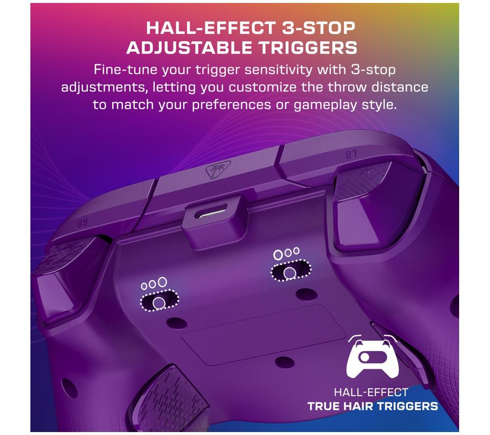 TURTLE BEACH Afterglow Wave Wired Controller for Xbox &ndash; Purple image number 3 of 16