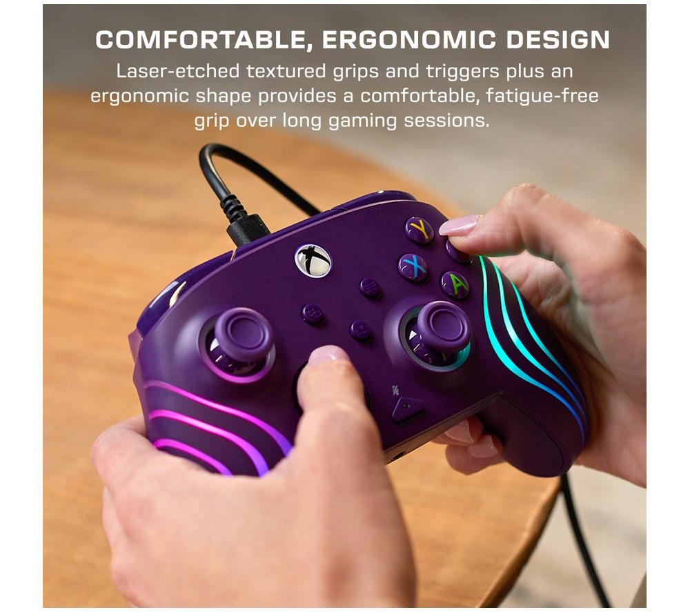 TURTLE BEACH Afterglow Wave Wired Controller for Xbox &ndash; Purple image number 8 of 16