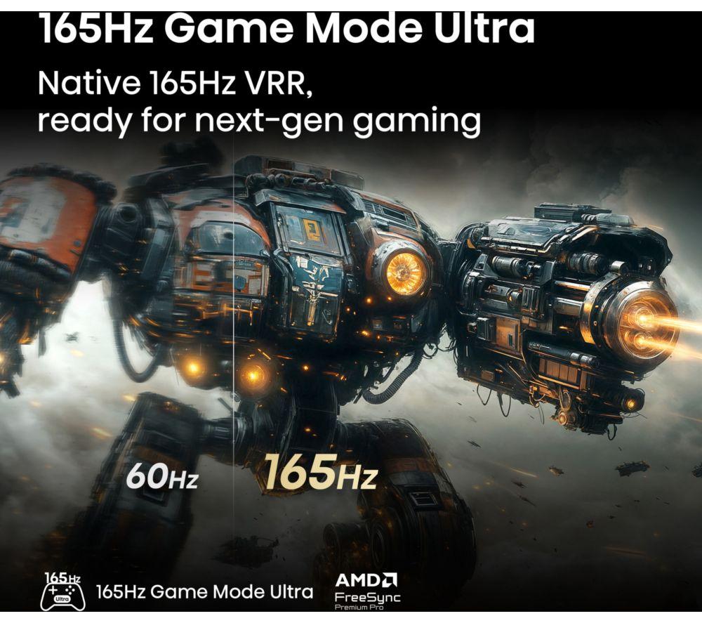 HISENSE U7Q PRO 85" Mini LED 4K 165Hz Smart AI TV with Freely - 85U7QTUK PRO image number 6 of 16