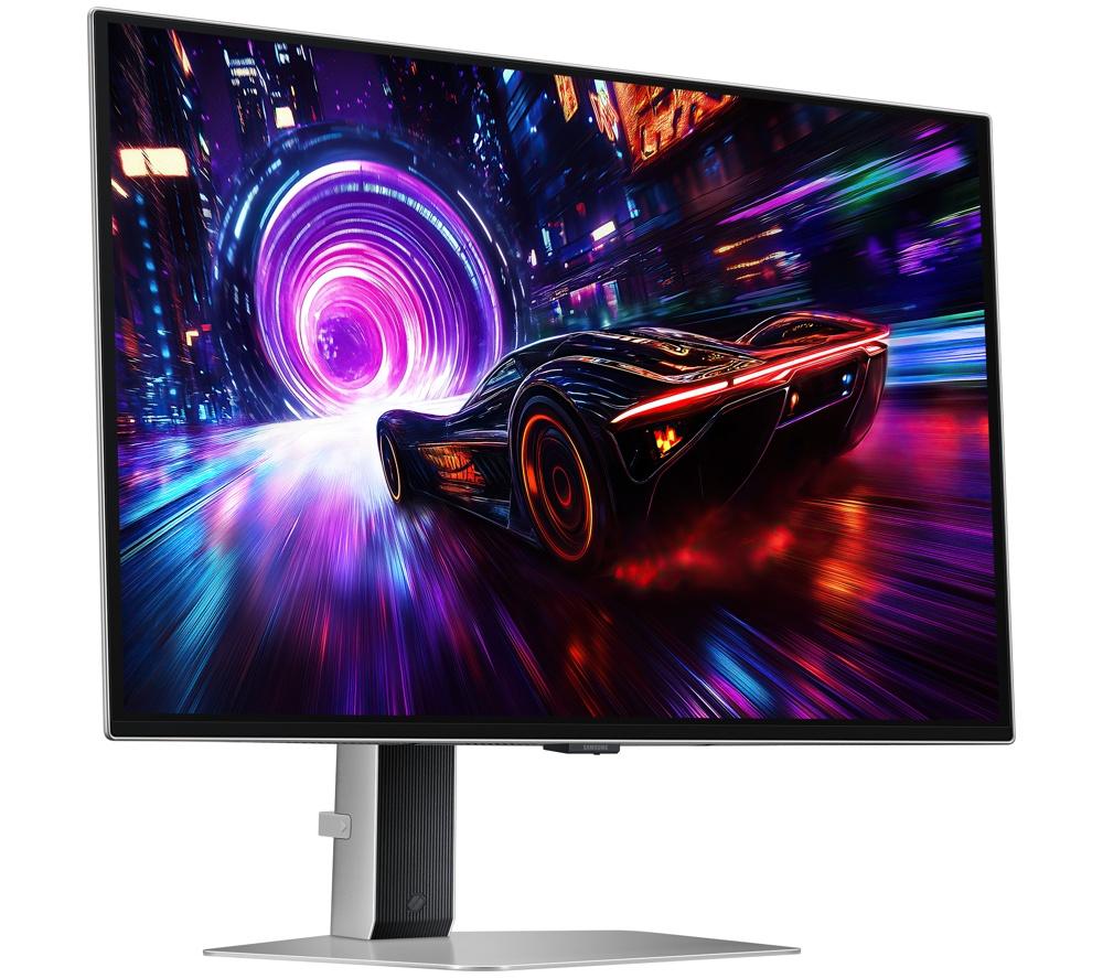 SAMSUNG Odyssey G8 LS27FG810SUXXU 4K Ultra HD 27" QD-OLED Gaming Monitor - Silver image number 7 of 19