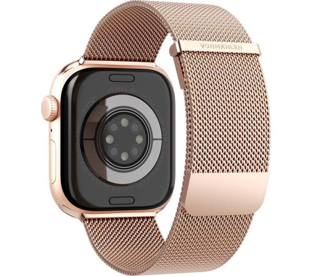 VONMAHLEN Milanese Loop 2 Apple Watch 40 - 42 mm Mesh Strap - Rose Gold image number 2 of 5