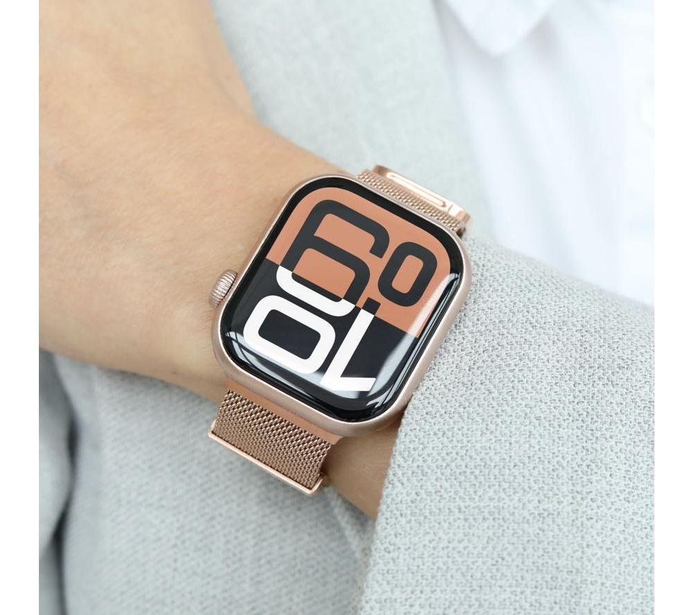 VONMAHLEN Milanese Loop 2 Apple Watch 40 - 42 mm Mesh Strap - Rose Gold image number 4 of 5