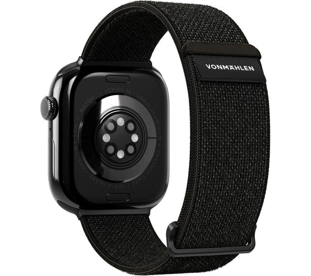 VONMAHLEN Fitness Loop 2 Apple Watch 44 - 49 mm Nylon Strap - Black image number 2 of 4
