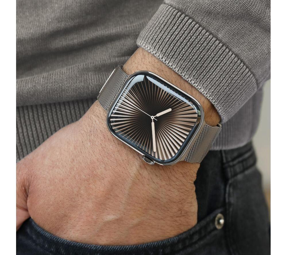 VONMAHLEN Milanese Loop 2 Apple Watch 44 - 49 mm Mesh Strap - Desert Sand image number 5 of 5