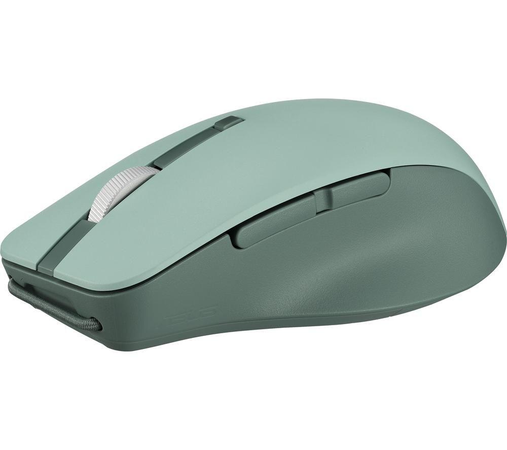 ASUS SmartO MD200 Silent Plus Wireless Optical Mouse - Green image number 6 of 7