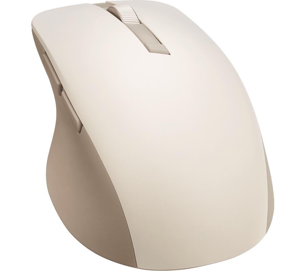 ASUS SmartO MD200 Silent Plus Wireless Optical Mouse - Oat Milk image number 2 of 7