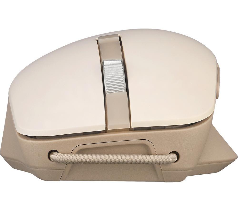 ASUS SmartO MD200 Silent Plus Wireless Optical Mouse - Oat Milk image number 5 of 7