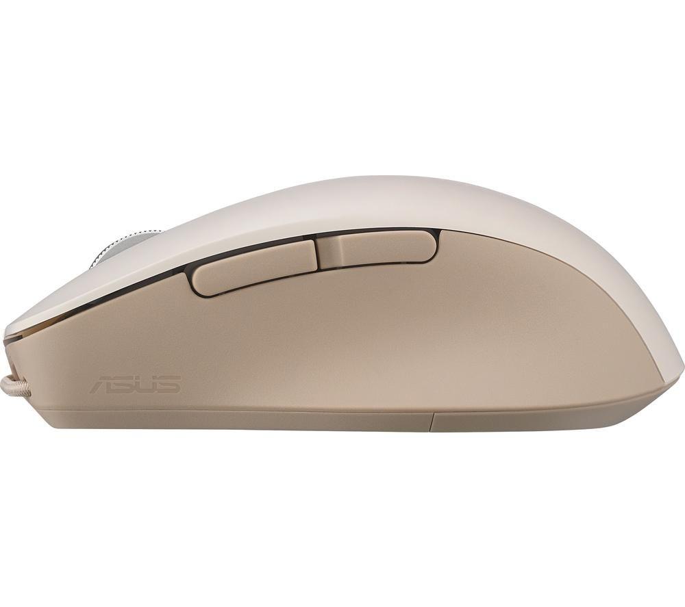 ASUS SmartO MD200 Silent Plus Wireless Optical Mouse - Oat Milk image number 7 of 7