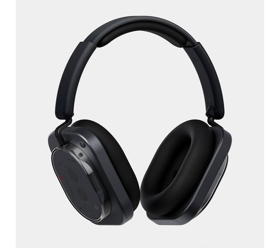 NOTHING Headphone (1) Wireless Bluetooth Noise-Cancelling Headphones - Black
