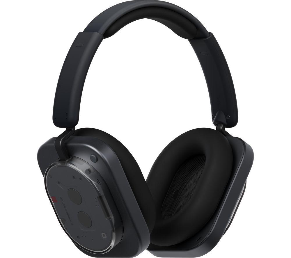 NOTHING Headphone (1) Wireless Bluetooth Noise-Cancelling Headphones - Black image number 5 of 7