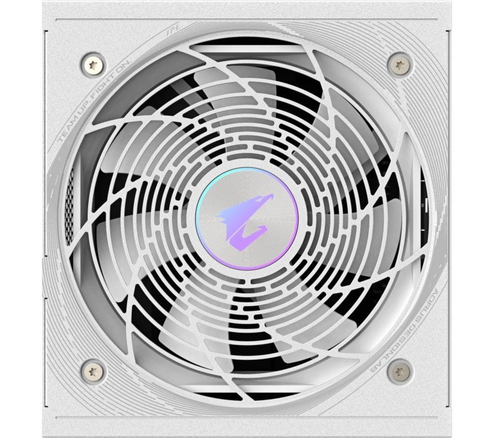 Gigabyte Aorus Elite Gp-Ae1000pm Pg5 Ice Modular Atx Psu - 1000 W, White