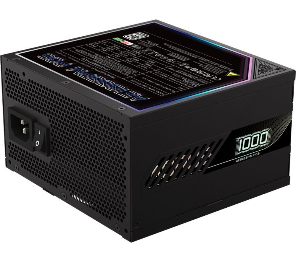 GIGABYTE AORUS ELITE GP-AE1000PM PG5 Modular ATX PSU - 1000 W, Black image number 4 of 4