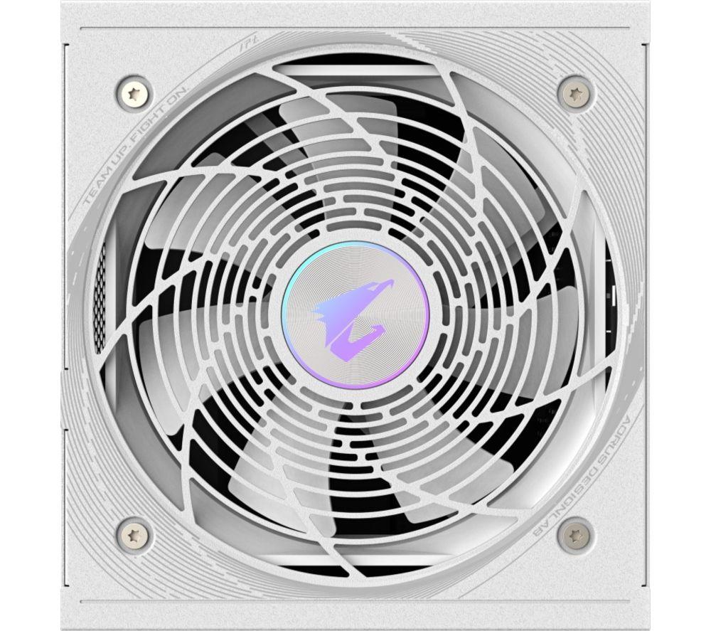 GIGABYTE AORUS ELITE ICE PG5 Fully Modular ATX PSU - 850 W, White image number 5 of 5