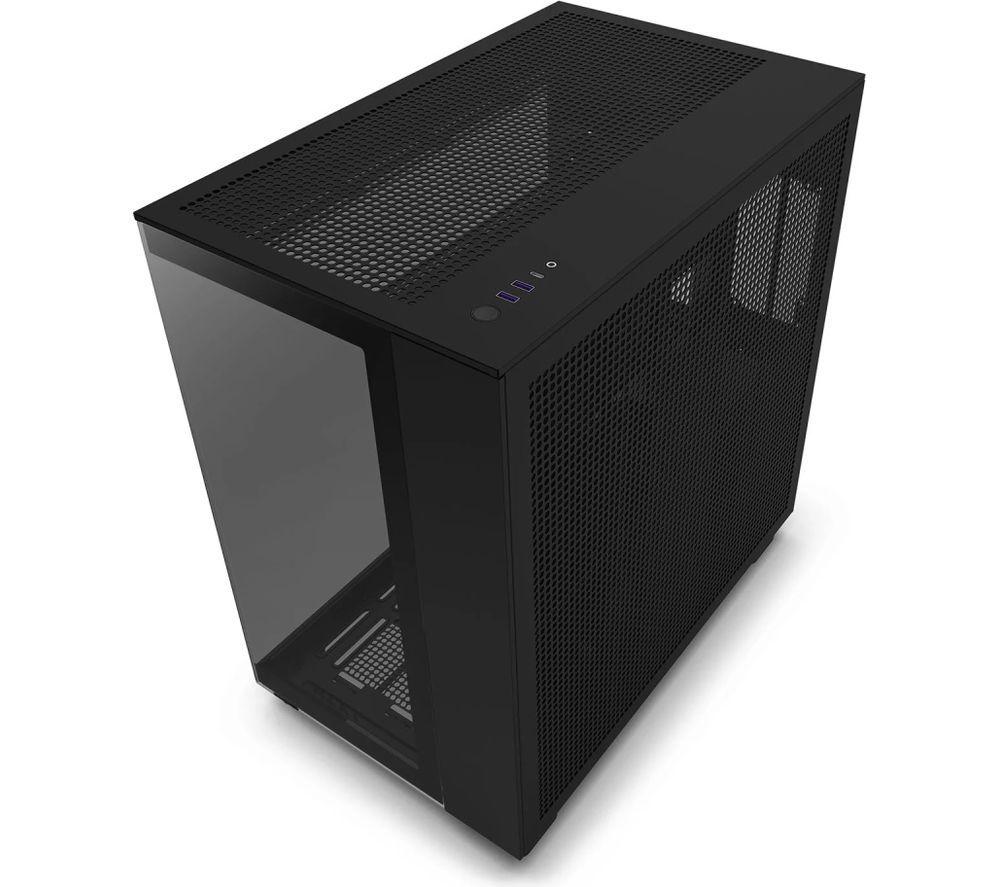 NZXT H9 FLOW ATX Mid-Tower PC Case - Black image number 2 of 4