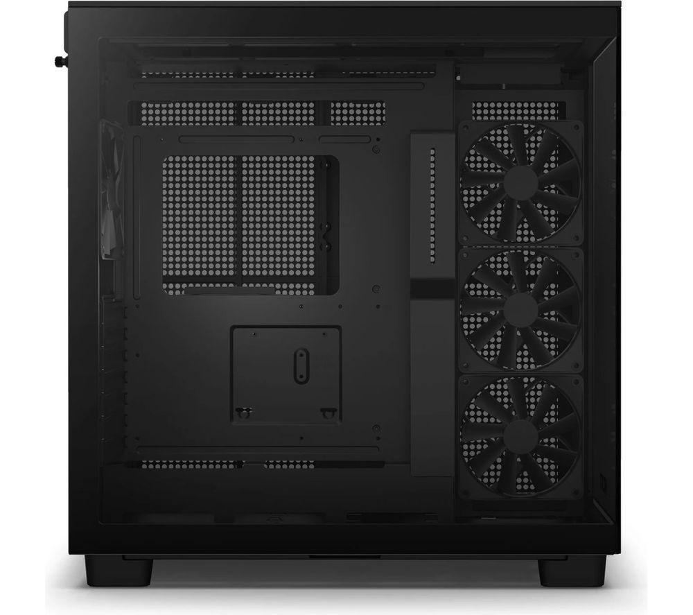 NZXT H9 FLOW ATX Mid-Tower PC Case - Black image number 3 of 4