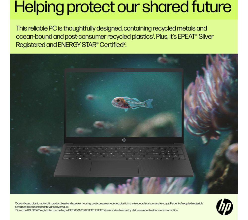 HP 15-fd0554sa 15.6" Laptop - Intel&reg; Core&trade; i5, 256 GB SSD, Jet Black image number 11 of 19