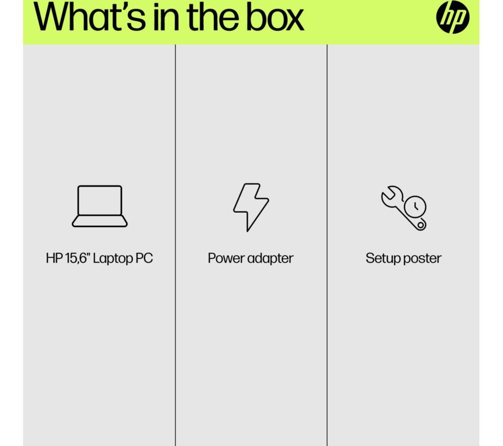 HP 15-fd0554sa 15.6" Laptop - Intel&reg; Core&trade; i5, 256 GB SSD, Jet Black image number 13 of 19