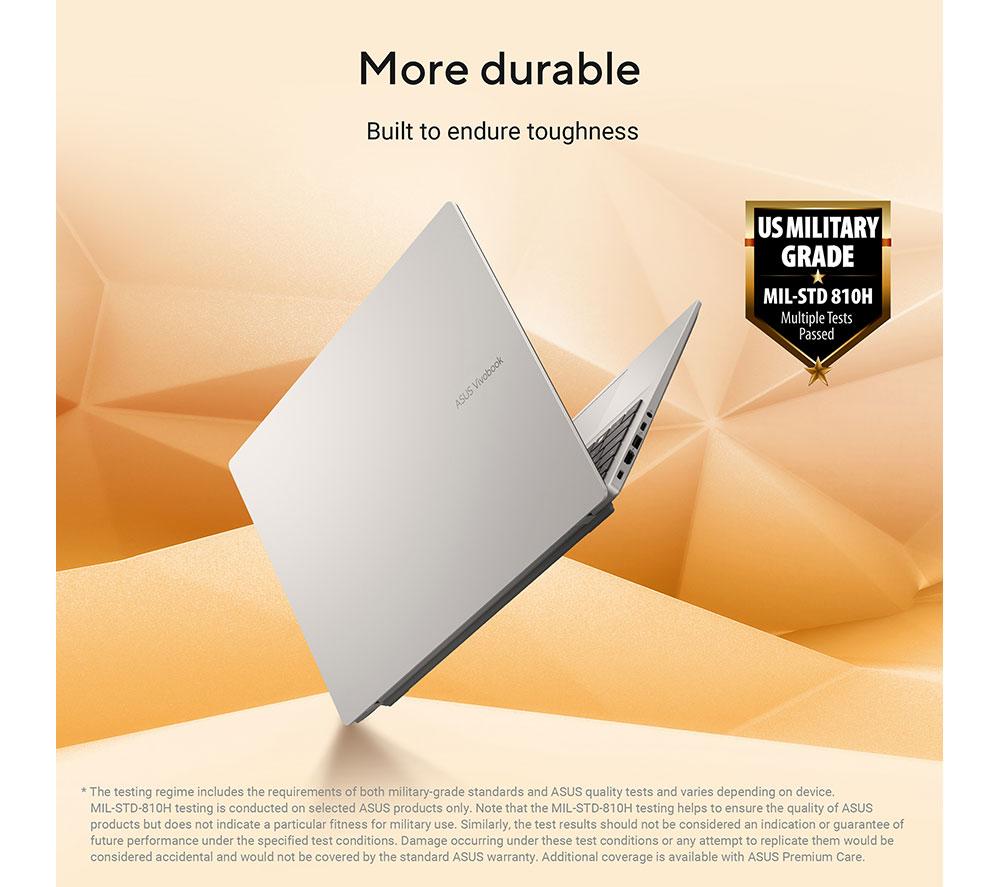 ASUS Vivobook 16 M1607KA 16" Laptop, Copilot+ PC - AMD Ryzen AI 5, 512 GB SSD, Cool Silver image number 17 of 18