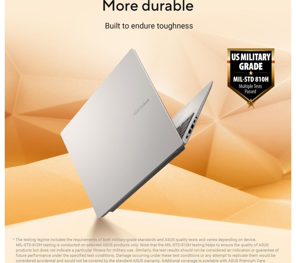 ASUS Vivobook 16 16" Laptop - AMD Ryzen AI 7, 1 TB SSD, Silver image number 17 of 18