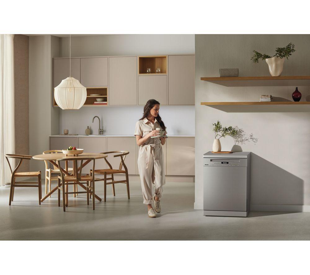 MIELE AutoDos G7040 SC Full-size WiFi-enabled Dishwasher - Clean Steel image number 3 of 10