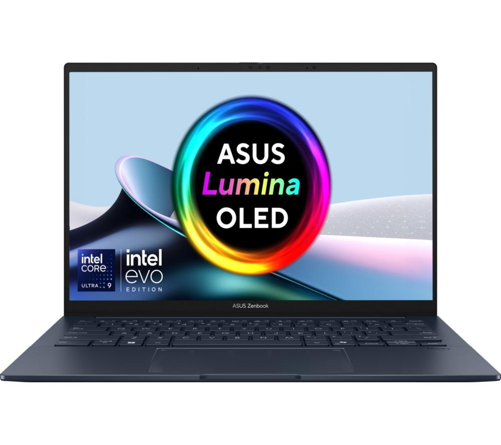 ASUS Zenbook 14 OLED 15.6inch Laptop - Intel®Core  Ultra 9, 1 TB SSD, Ponder Blue