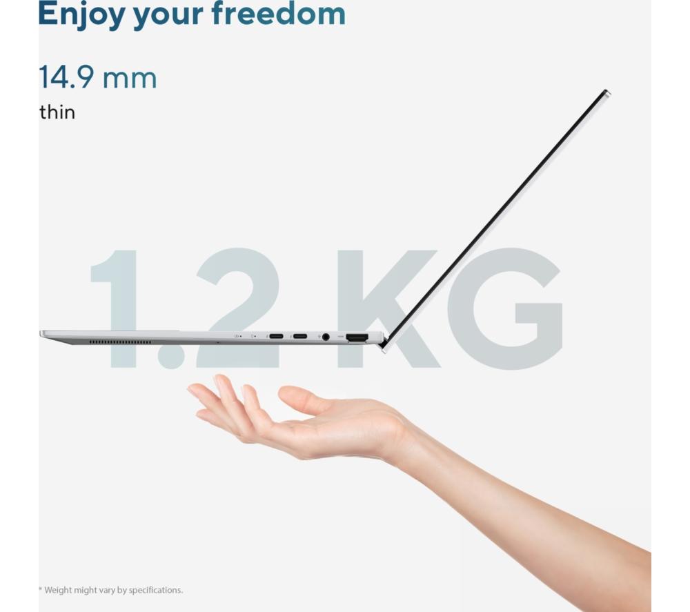 ASUS Zenbook 14 OLED 14" Laptop - Intel&reg; Core&trade; Ultra 9, 1 TB SSD, Ponder Blue image number 12 of 18