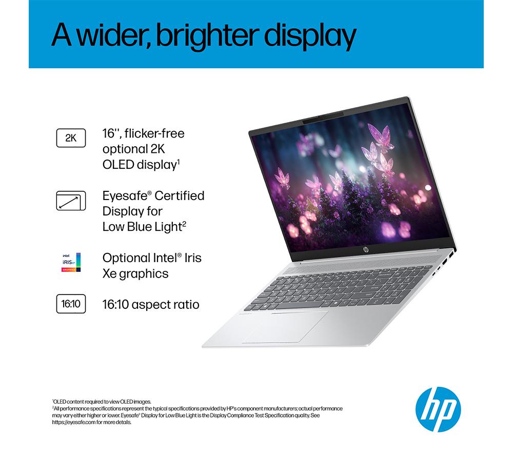 HP OmniBook 5 16" Laptop - Intel&reg; Core&trade; i7, 512 GB SSD, Silver image number 8 of 23