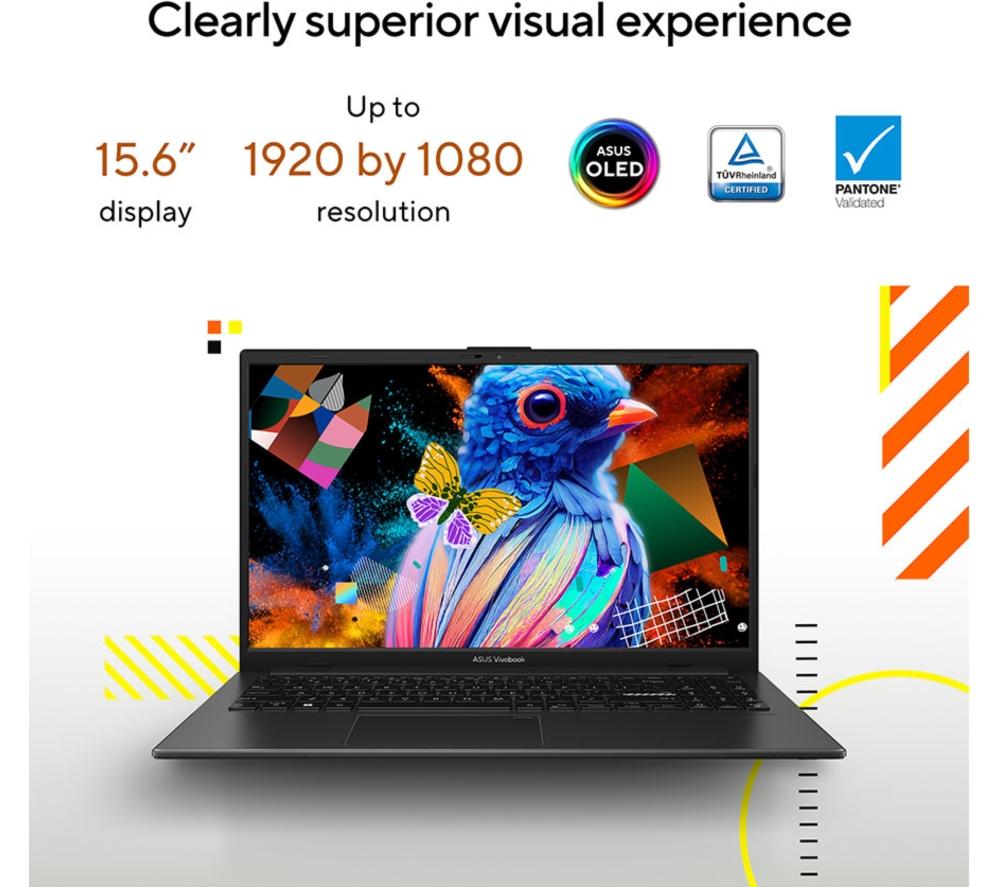 ASUS Vivobook Go 15 E1504FA 15.6" Laptop - AMD Ryzen 5, 512 GB SSD, Silver image number 10 of 15