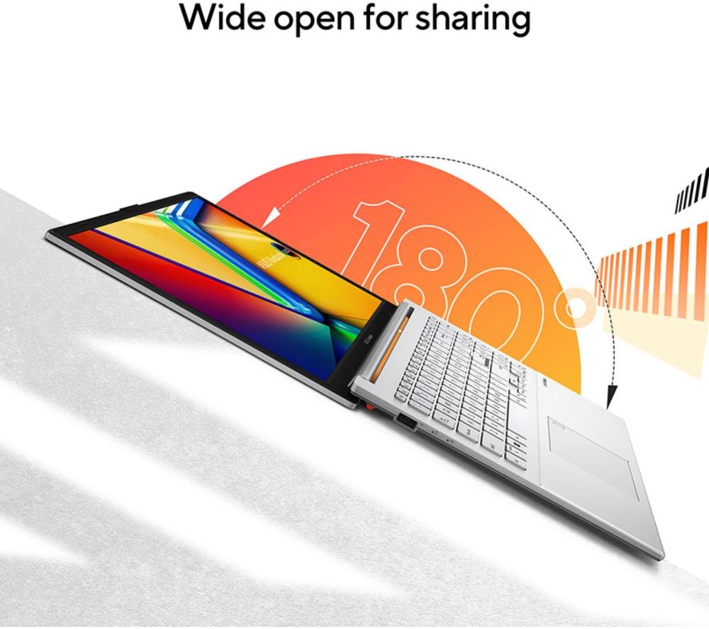 ASUS Vivobook Go 15 E1504FA 15.6" Laptop - AMD Ryzen 5, 512 GB SSD, Silver image number 12 of 15