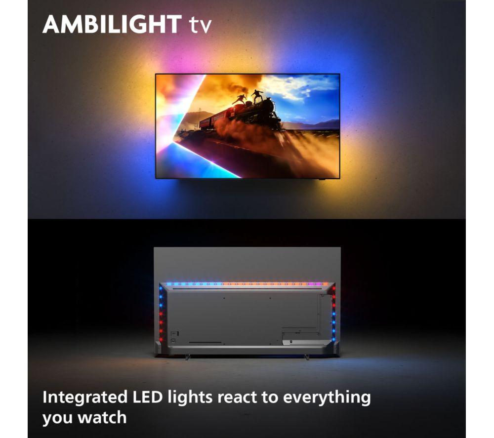PHILIPS OLED760 55" OLED 4K HDR Ambilight Smart TV - 55OLED760/12 image number 2 of 15