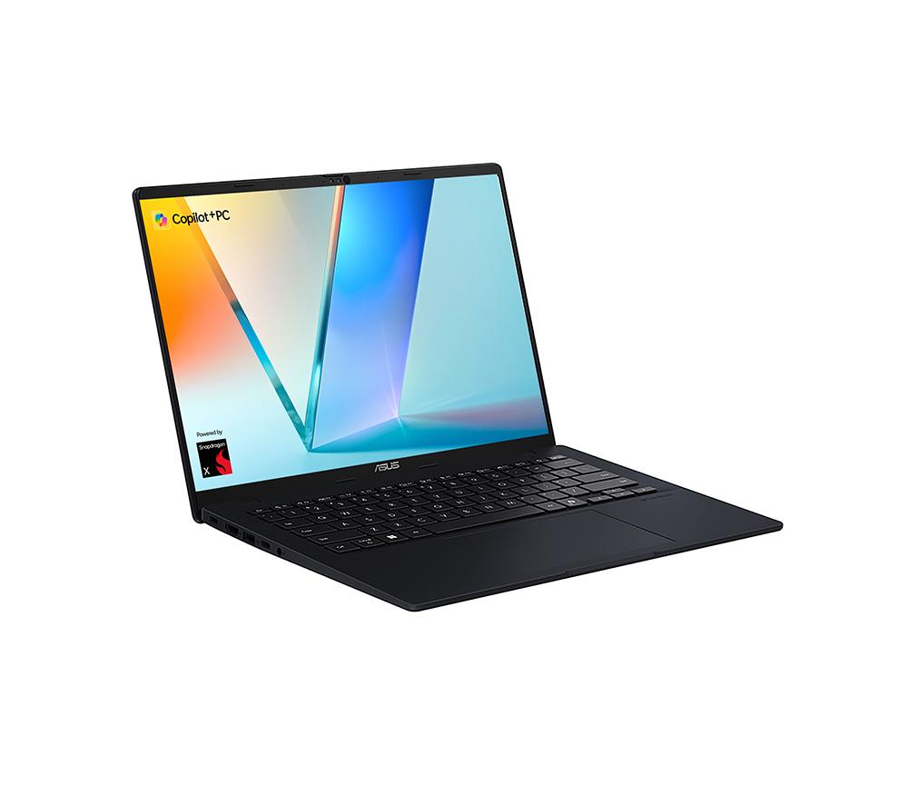 ASUS Vivobook 14 X1407QA 14" Laptop, Copilot+ PC - Snapdragon X, 512 GB SSD, Quiet Blue image number 2 of 18