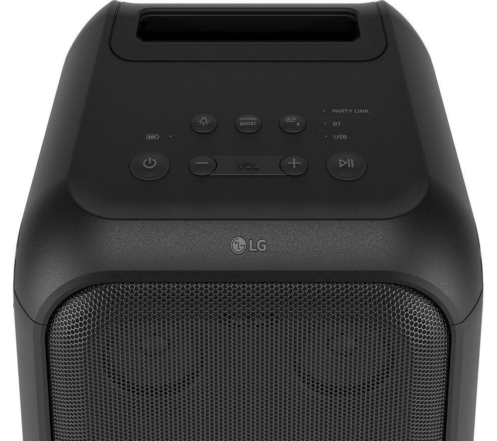 LG XBOOM DXL5 Bluetooth Megasound Party Speaker - Black image number 5 of 6