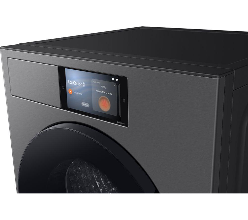 SAMSUNG Series 9 AI Home DV90F09F4SU1 9 kg Heat Pump Tumble Dryer - Dark Steel image number 3 of 10