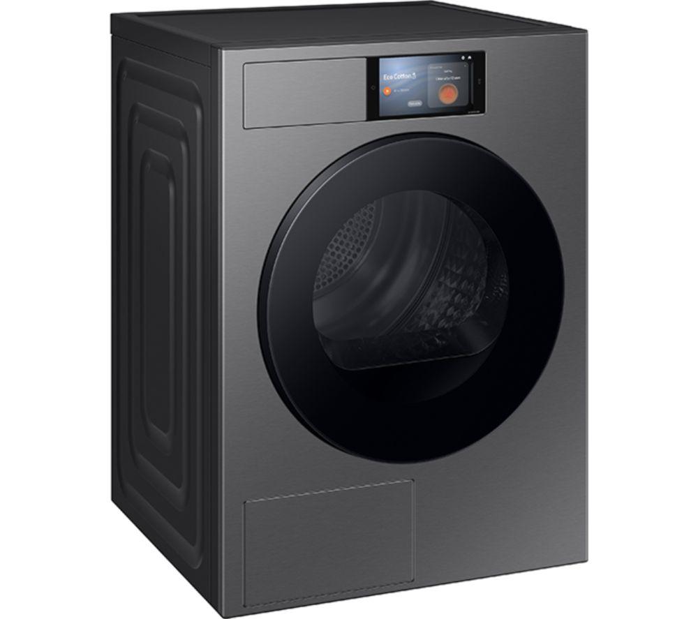 SAMSUNG Series 9 AI Home DV90F09F4SU1 9 kg Heat Pump Tumble Dryer - Dark Steel image number 4 of 10
