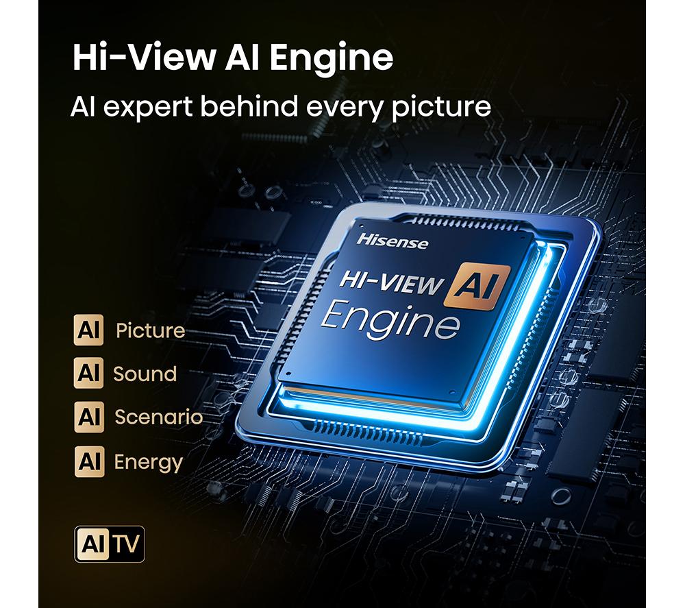 HISENSE E7Q 55" QLED 4K Smart AI TV with Freely - 55E7QTUK image number 5 of 14