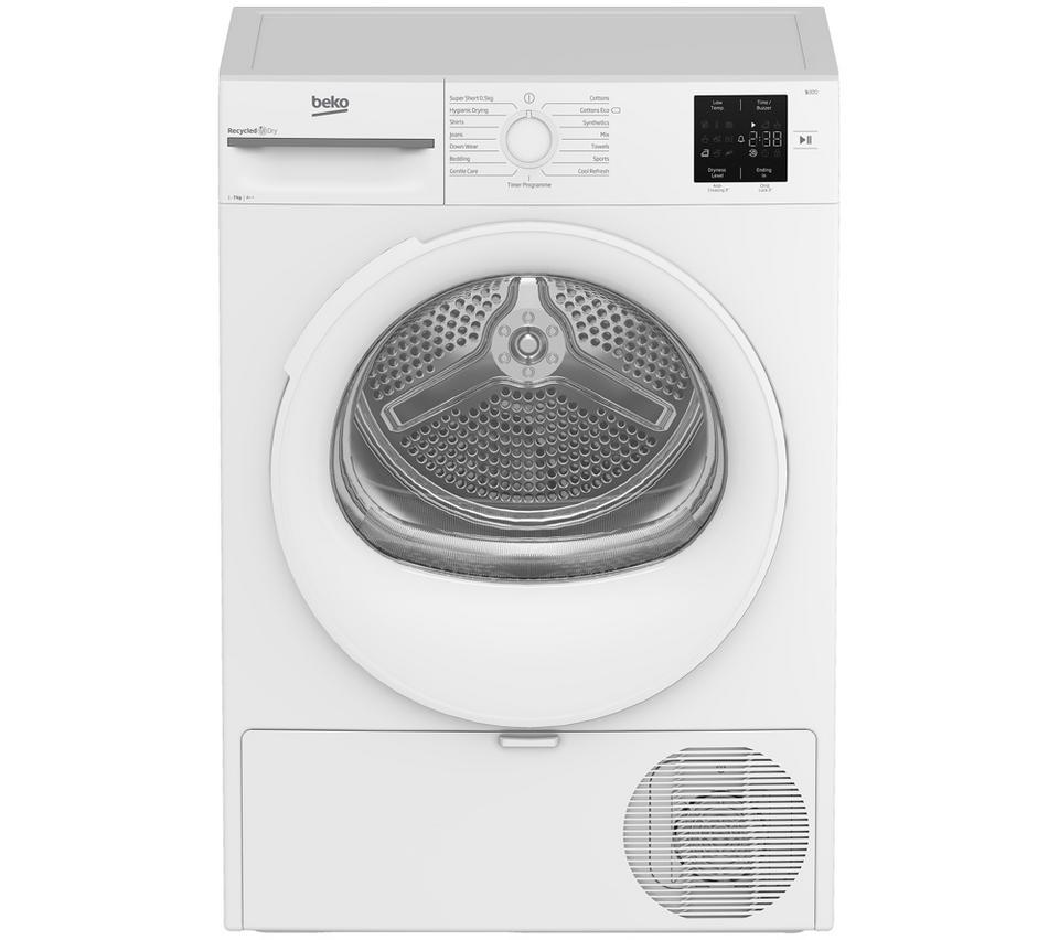 BEKO Pro BM3T3713W 7 kg Heat Pump Tumble Dryer - White