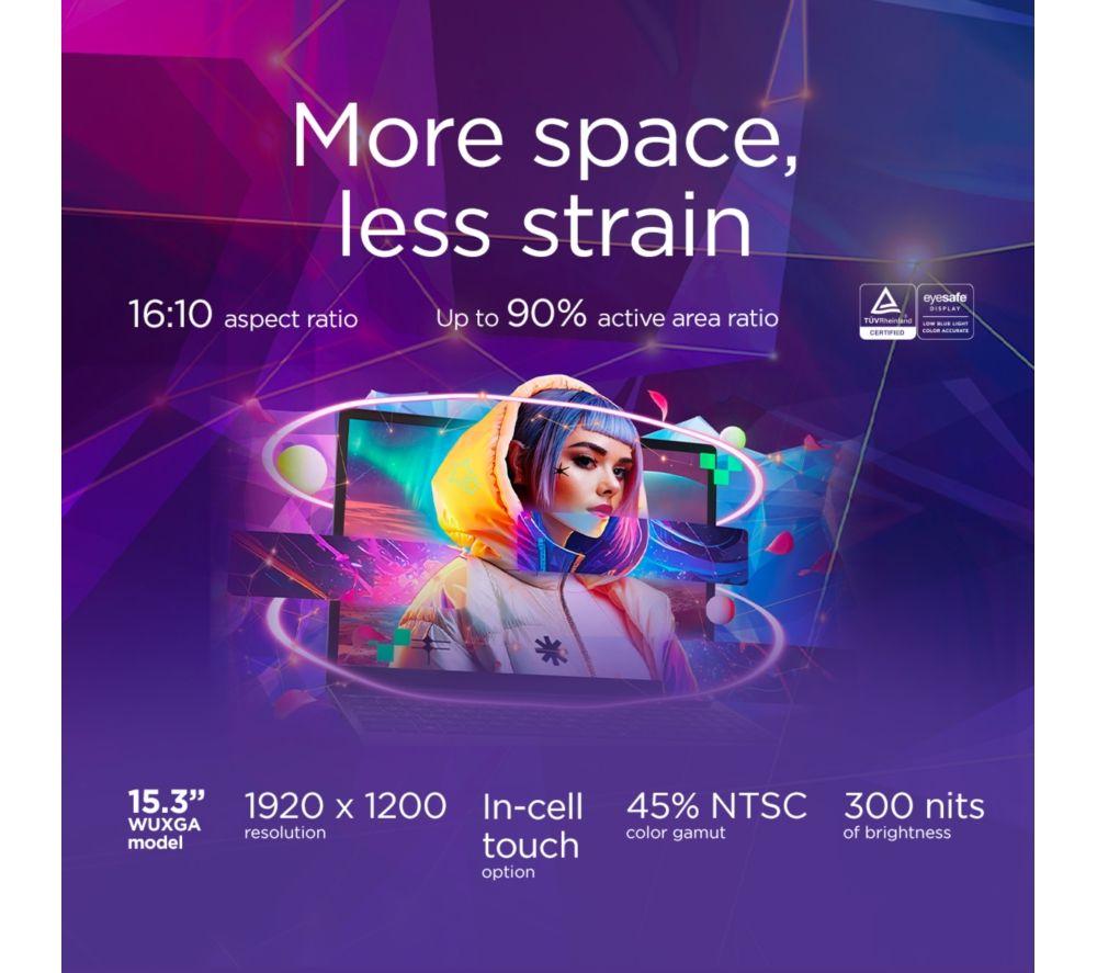 LENOVO IdeaPad Slim 3 15.3" Laptop, Copilot+ PC - Snapdragon X, 256 GB SSD, Luna Grey image number 13 of 15