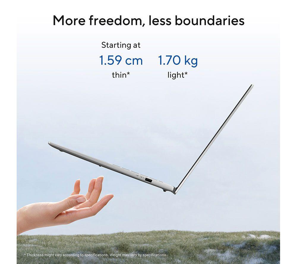 ASUS Vivobook S16 OLED S3607CA 16" Laptop, PC - Intel&reg; Core&trade; Ultra 5, 1 TB SSD, Silver image number 18 of 21