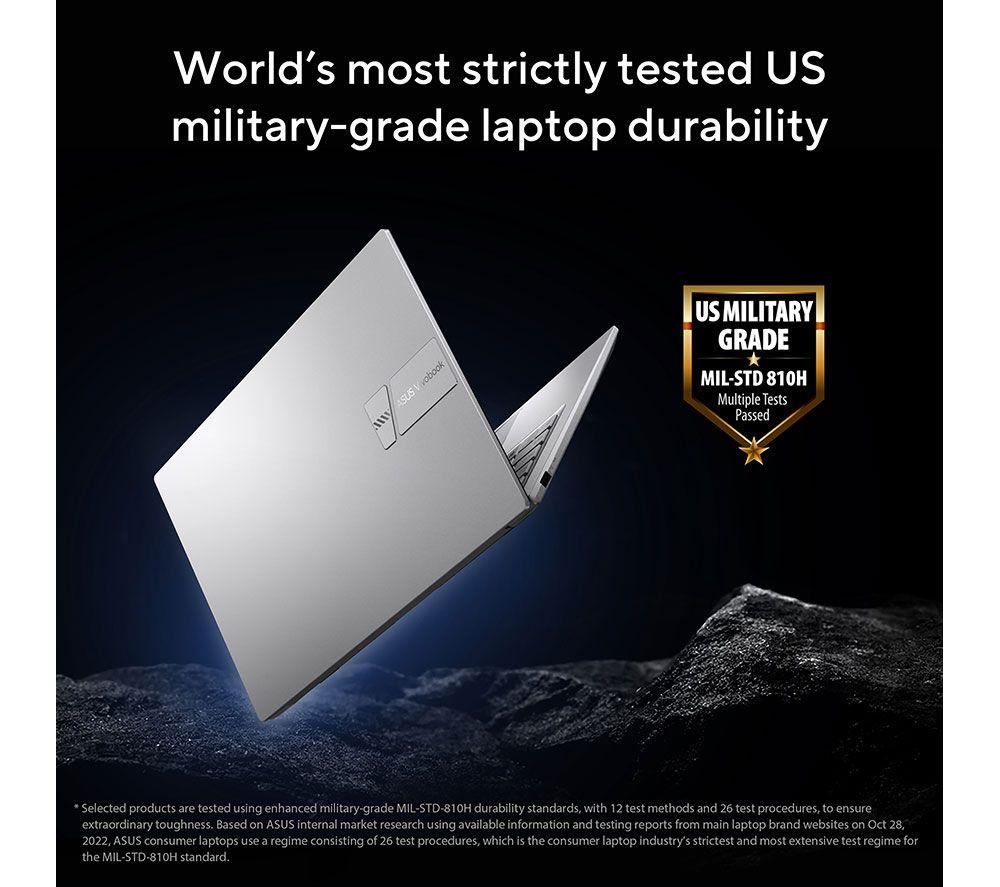ASUS Vivobook 14 X1404VA 14" Laptop - Intel&reg; Core&trade; i3, 512 GB SSD, Silver image number 17 of 17
