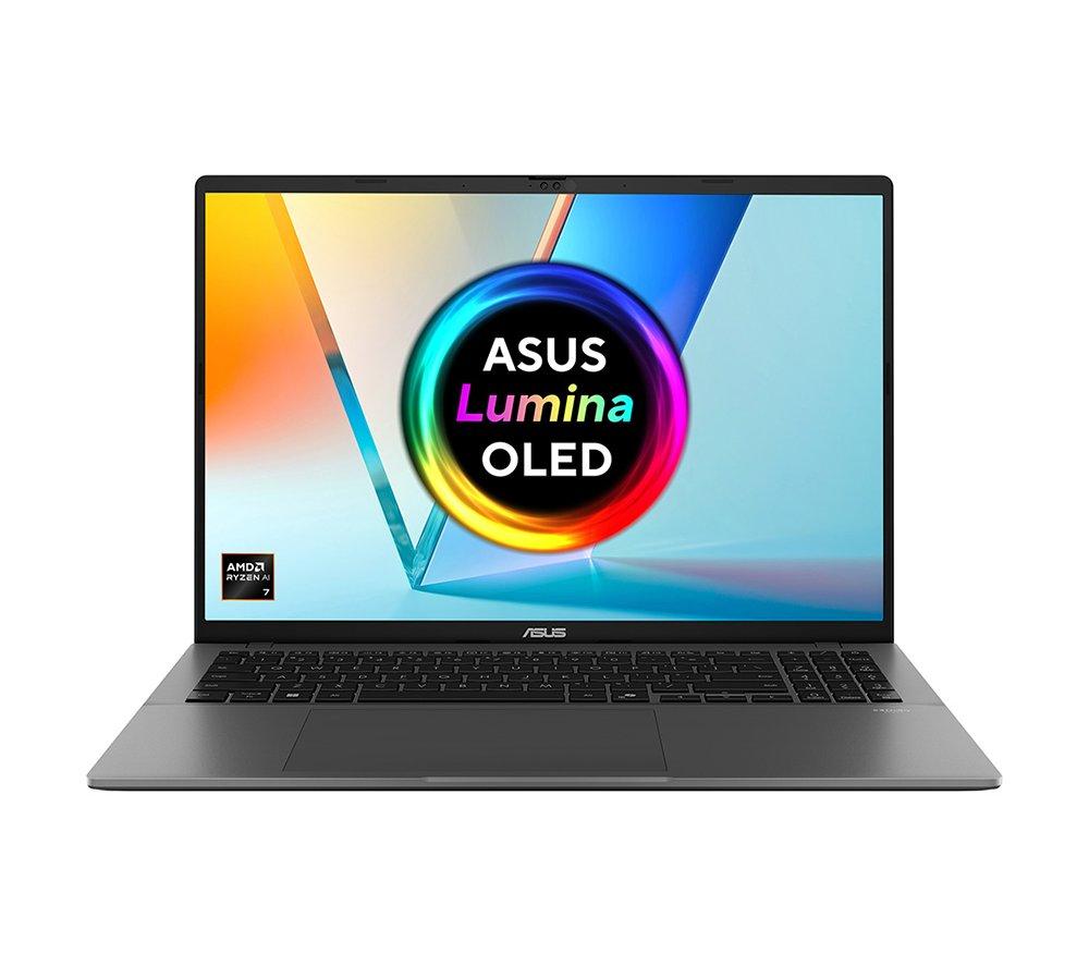 ASUS Vivobook S16 OLED 16" Laptop - AMD Ryzen AI 7, 1 TB SSD, Matte Grey