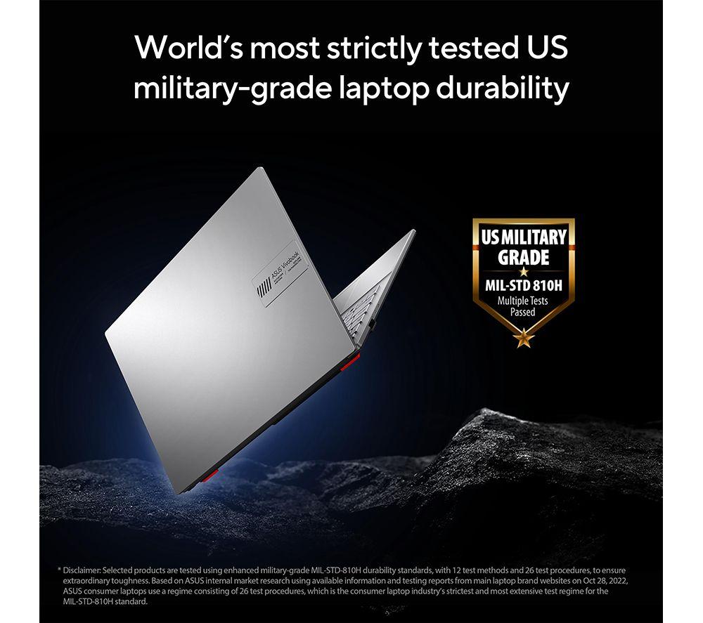 ASUS Vivobook Go 15 E1504FA 15.6" Laptop - AMD Ryzen 3, 512 GB SSD, Silver image number 19 of 19