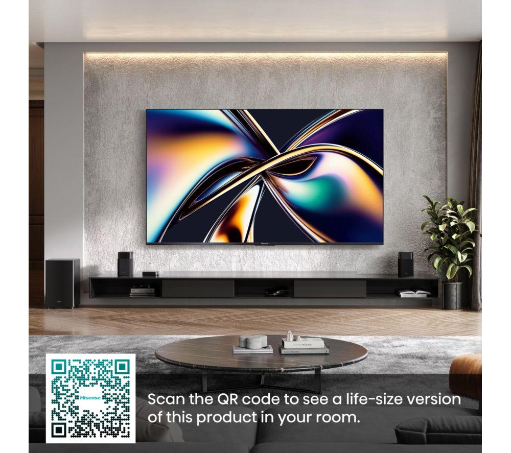 HISENSE U8Q 75" Mini LED 4K 165Hz Smart AI TV with Freely - 75U8QTUK image number 12 of 17