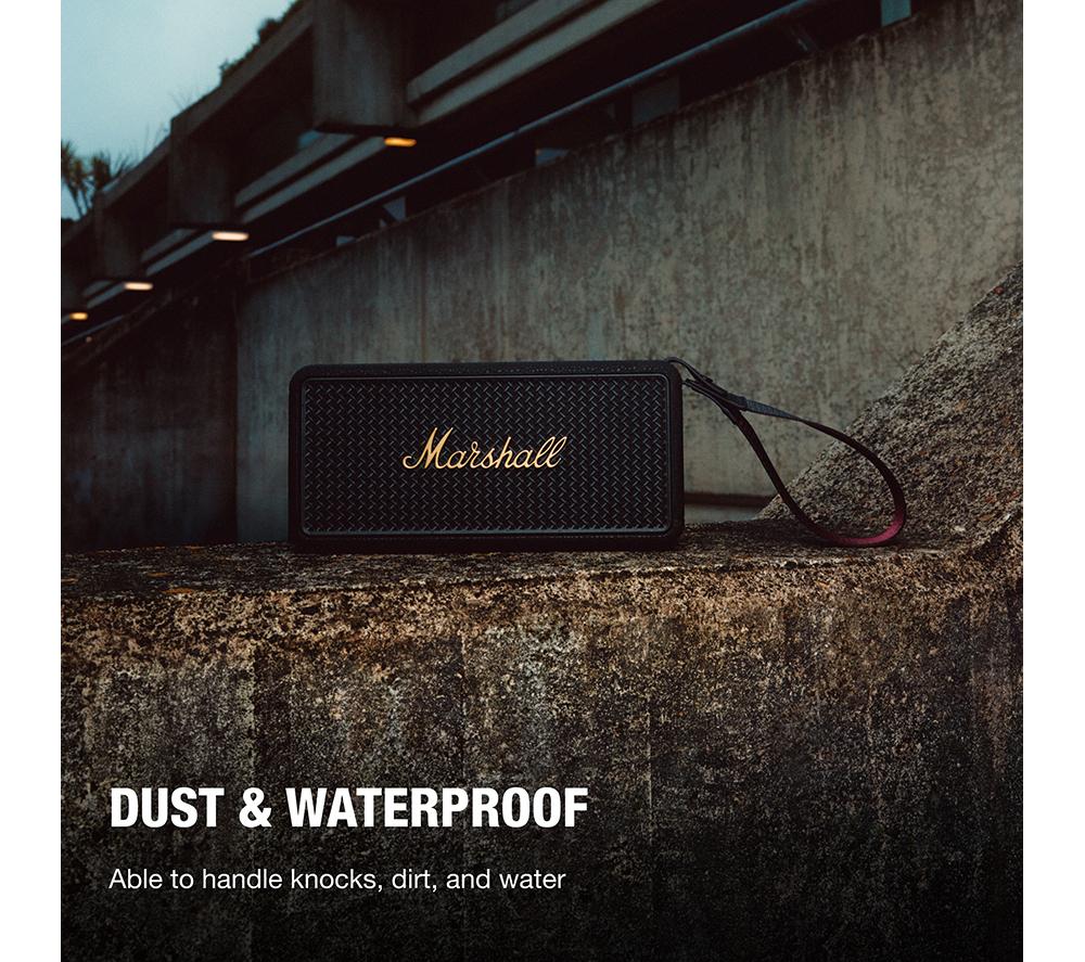 MARSHALL Middleton II Portable Bluetooth Speaker - Black & Brass image number 4 of 10