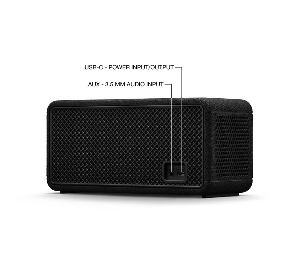 MARSHALL Middleton II Portable Bluetooth Speaker - Black & Brass image number 7 of 10