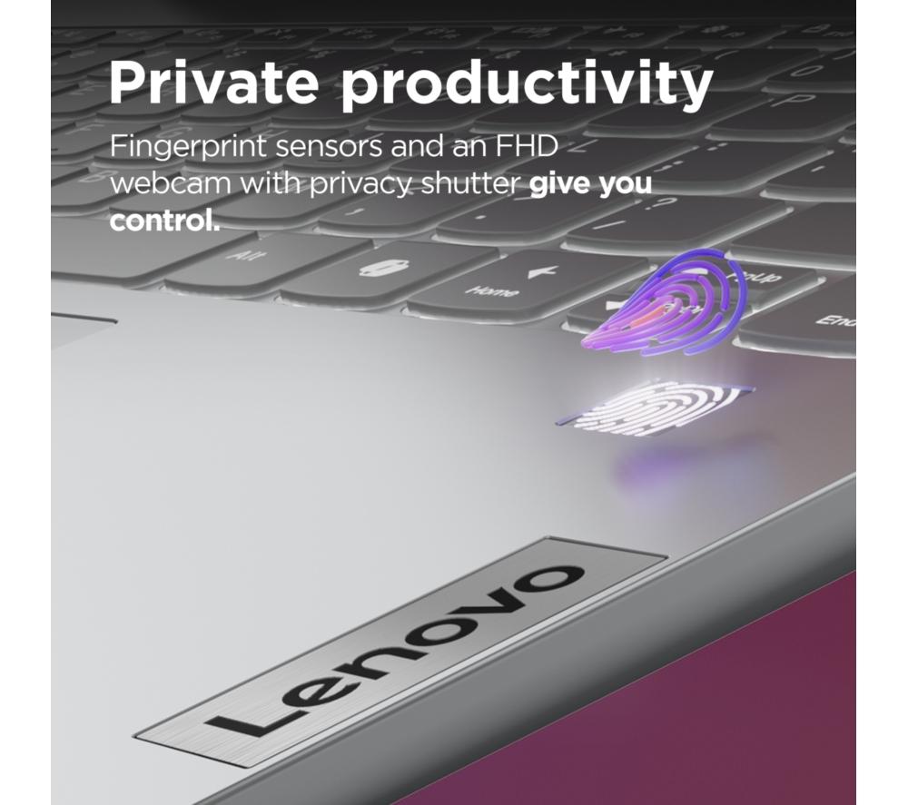 LENOVO IdeaPad 5 14" 2 in 1 Laptop, CoPilot+ PC - Intel&reg; Core&trade; Ultra 7, 1 TB SSD, Luna Grey image number 7 of 13