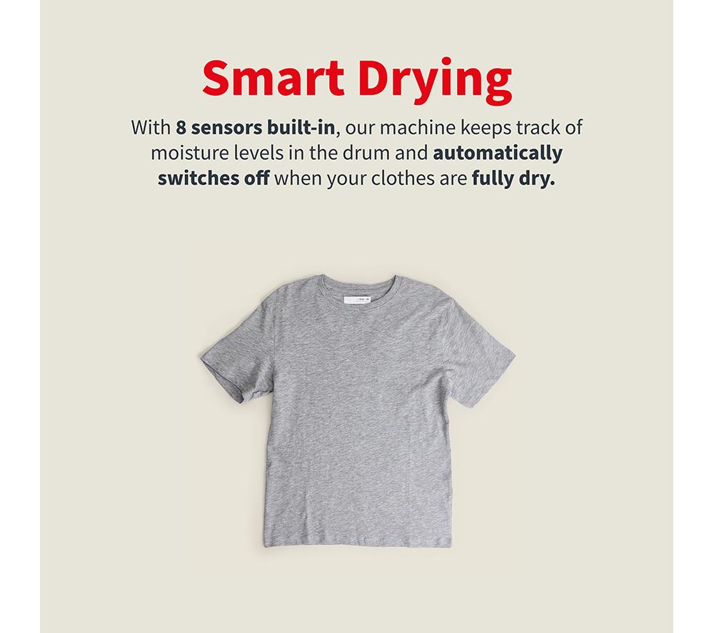 SHARP ES-NDIH814BWA1-EN Integrated 8 kg Washer Dryer - White image number 7 of 10