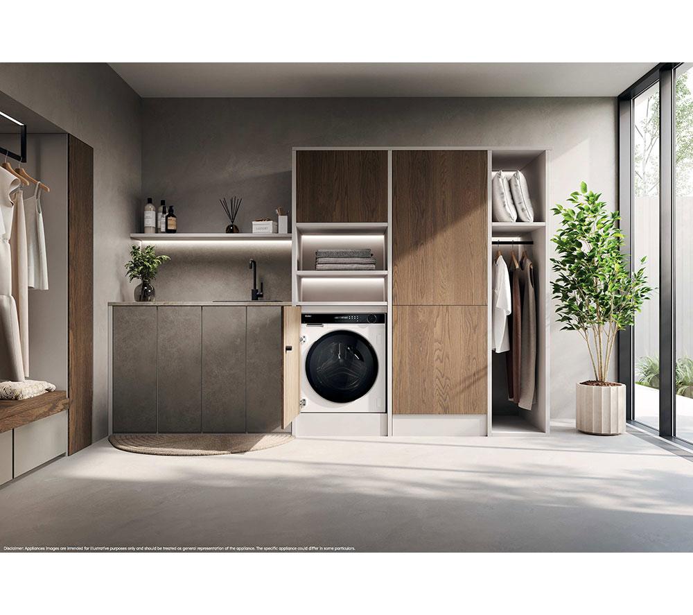 HAIER Series 8 HWB100B14858U1UK Integrated WiFi-enabled 10 kg 1400 Spin Washing Machine image number 3 of 23