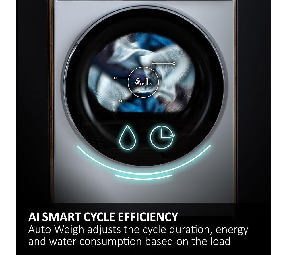 HAIER Series 8 HWB100B14858U1UK Integrated WiFi-enabled 10 kg 1400 Spin Washing Machine image number 12 of 23